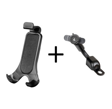 Lampa Opti-Arm scooterspiegel  mount met  universele smartphonehouder