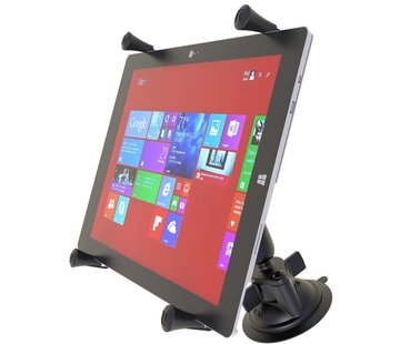 RAM Mount X-Grip 12 inch Tablet Houder zuignap montage