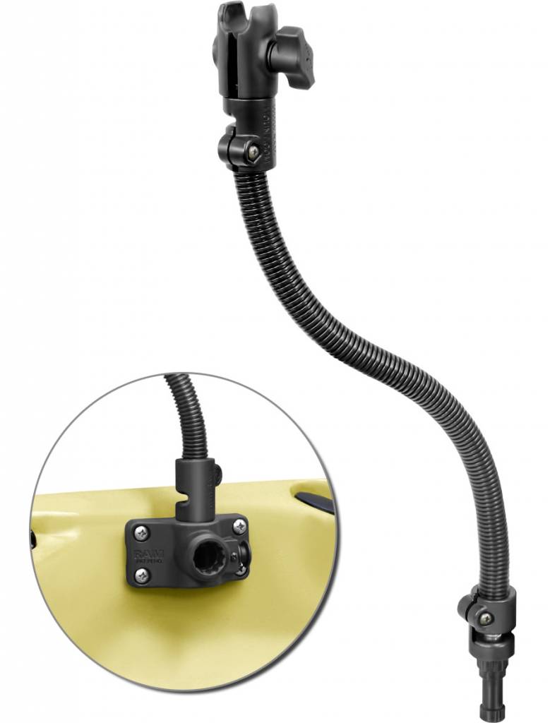 RAM Mount 18" flexibel statief met spline post montage