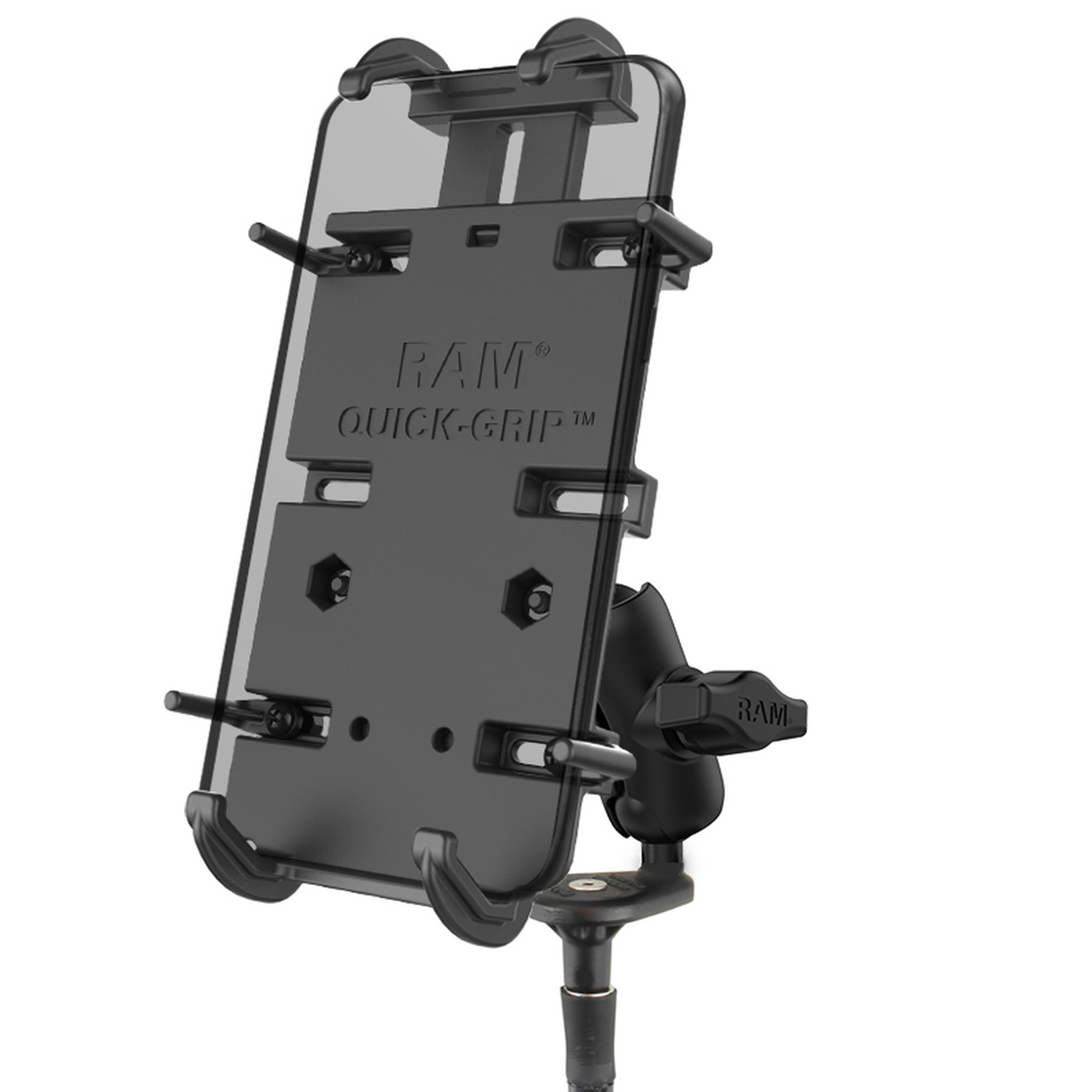 RAM Mount Quick-Grip™ klemhouder smartphones XL balhoofdsteunset RAM-B-176-A-PD4U