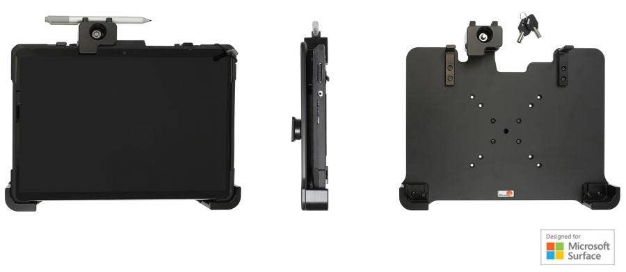 Brodit houder Microsoft Surface Pro 8 with keylock , UAG Metropolis Series Case.
