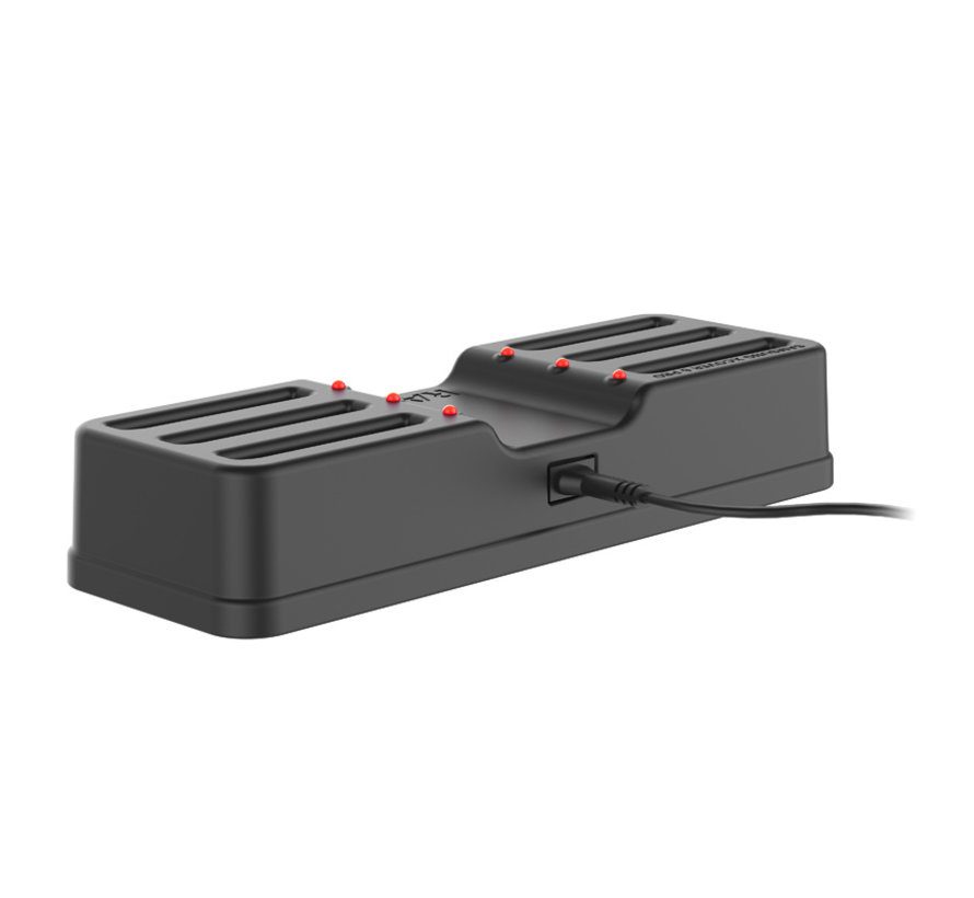 6-Port Charging Dock forSamsung XCover7 Pro & 6 Pro Without Case