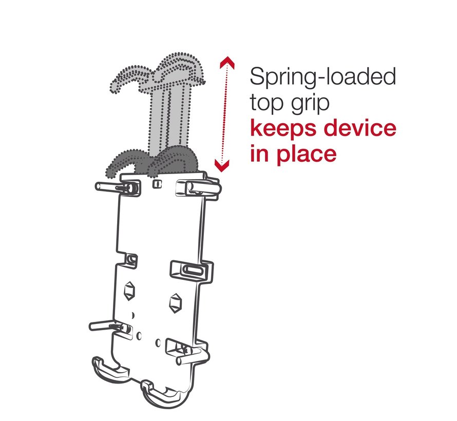Quick-Grip XL Telefoonhouder met B-kogel - RAM-HOL-PD4-238AU