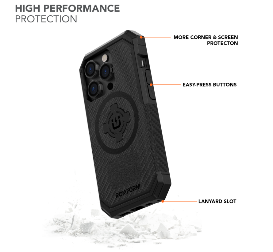 Rugged Wireless Case iPhone 14  Pro