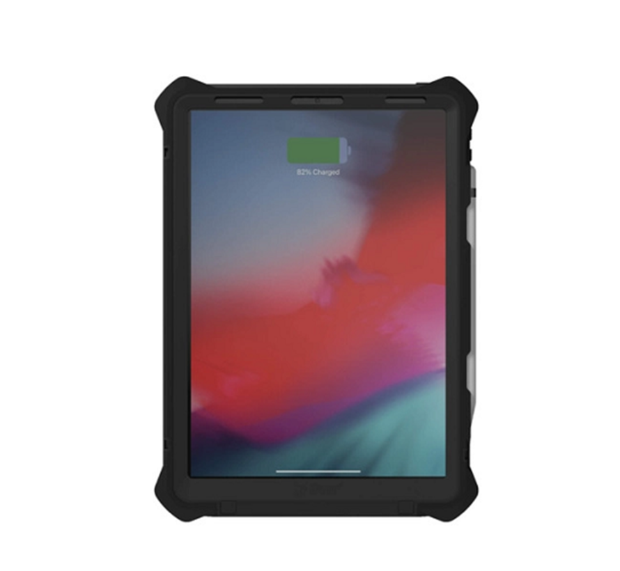 The Joy Factory aXtion Volt Dock&Charge iPad Pro 11" case met handstrap