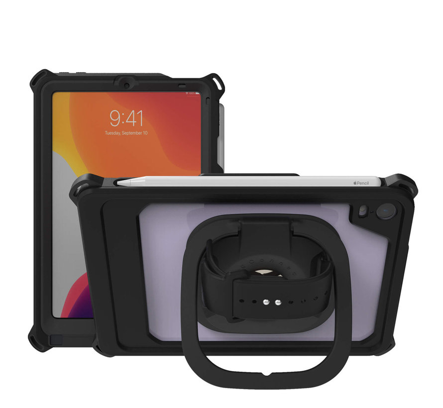 The Joy Factory aXtion Volt Dock&Charge iPad Mini 6 case met handstrap