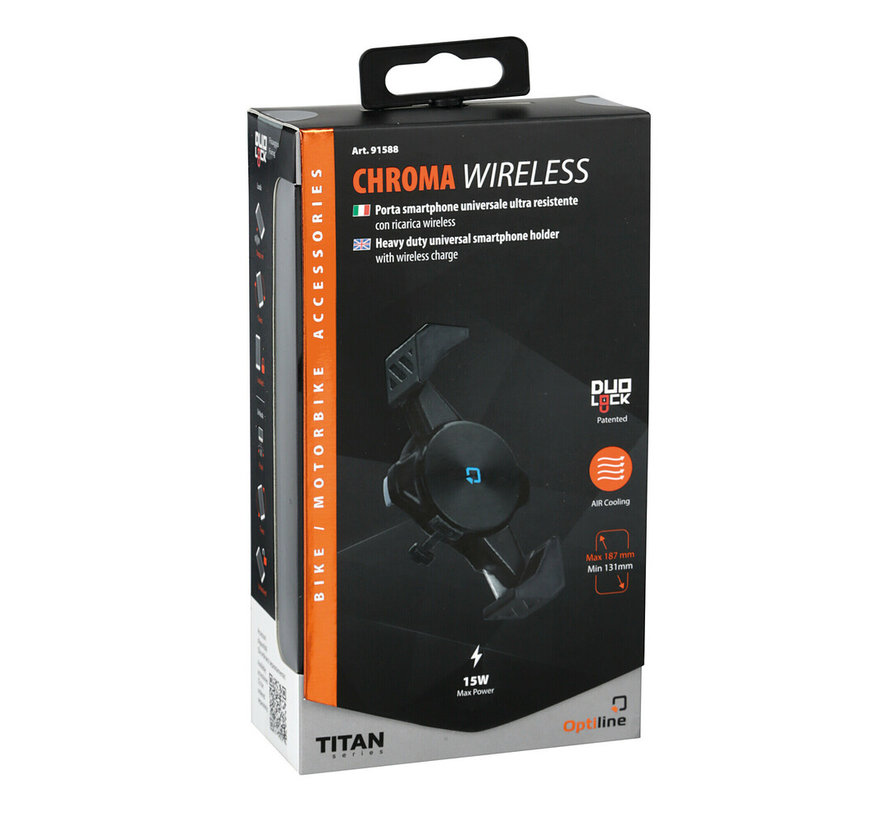 Chroma Wireless smartphonehouder met B kogel