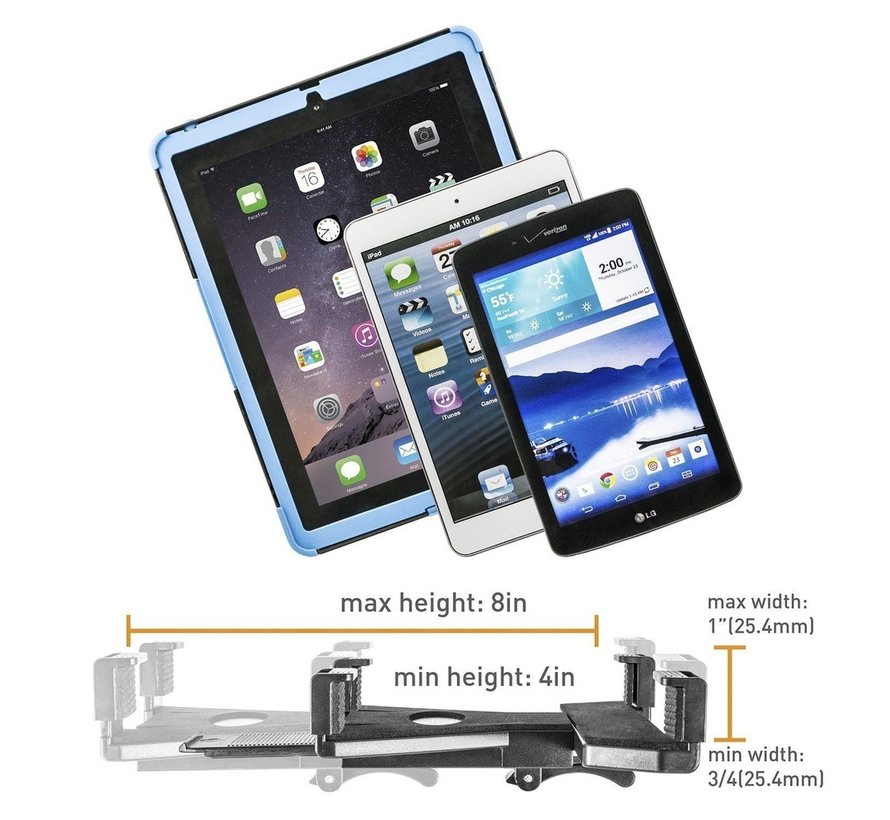 TabDock Bizmount AMPs Mount universele tablet met zuignap