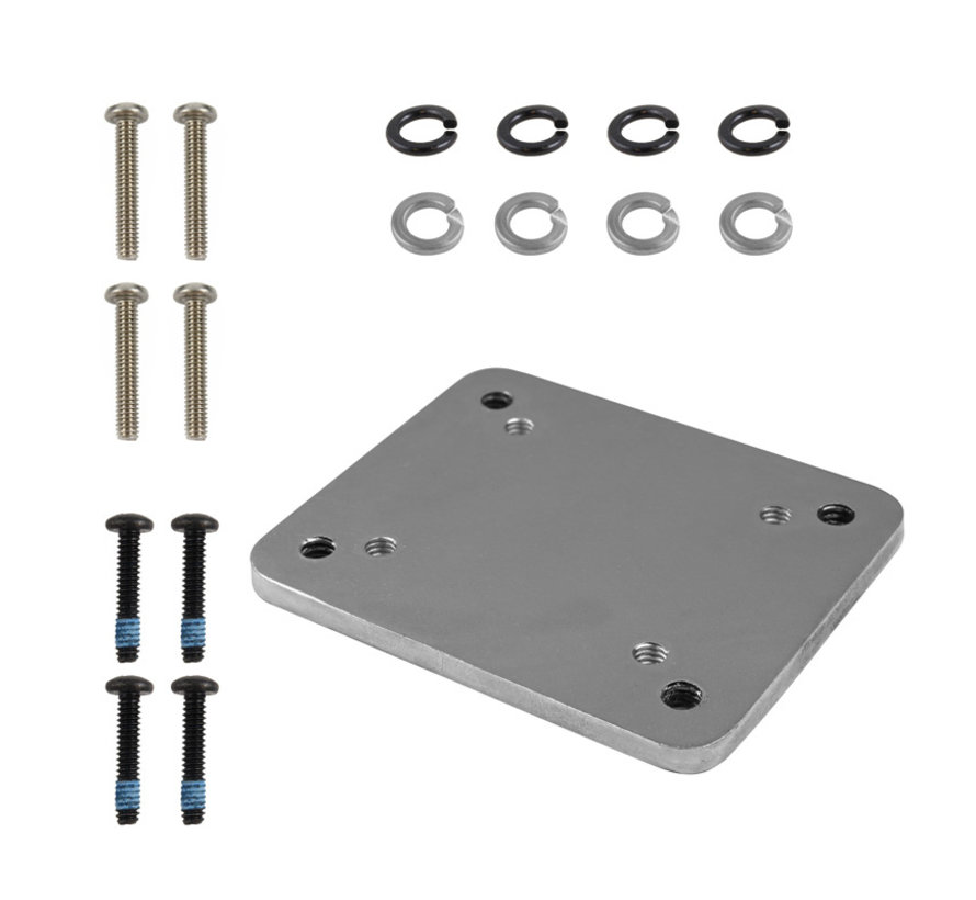 Drill-Down Dashboard B-kogelbasis met steunplaat  RAM-B-202-225-2U