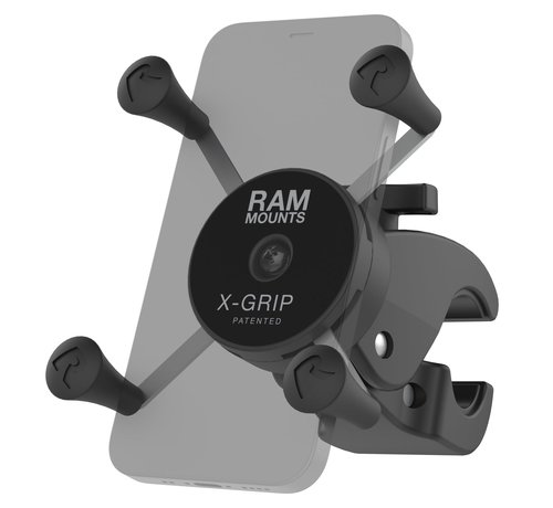 RAM Mount X-Grip® Phone Mount met Low-Profile Medium Tough-Claw™  RAM-HOL-UN7-404-2U