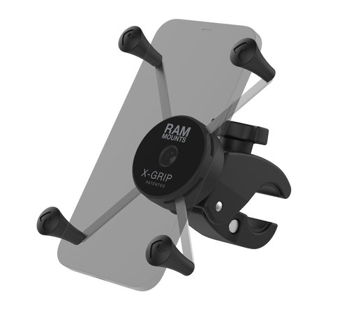 RAM Mount X-Grip® Large Phone Mount met Low-Profile Medium Tough-Claw™  RAM-HOL-UN10-404-2U