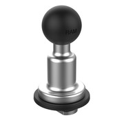 RAM Mount B-Kogel (25 mm) Track Ball met T-Bout Aluminium - RAM-B-463-TRA1U