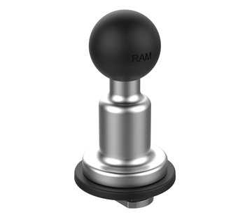 RAM Mount B-Kogel (25 mm) Track Ball met T-Bout Aluminium - RAM-B-463-TRA1U