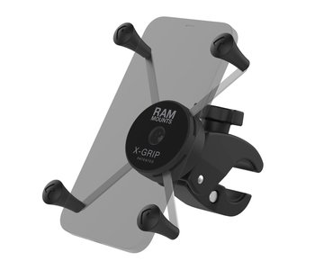 RAM Mount Low-Profile RAM® Small Tough-Claw™ met Large Phone X-Grip™  RAM-HOL-UN10-400-1U