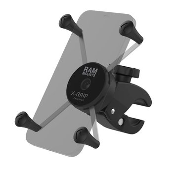 RAM Mount Low-Profile RAM® Small Tough-Claw™ met Large Phone X-Grip™  RAM-HOL-UN10-400-1U