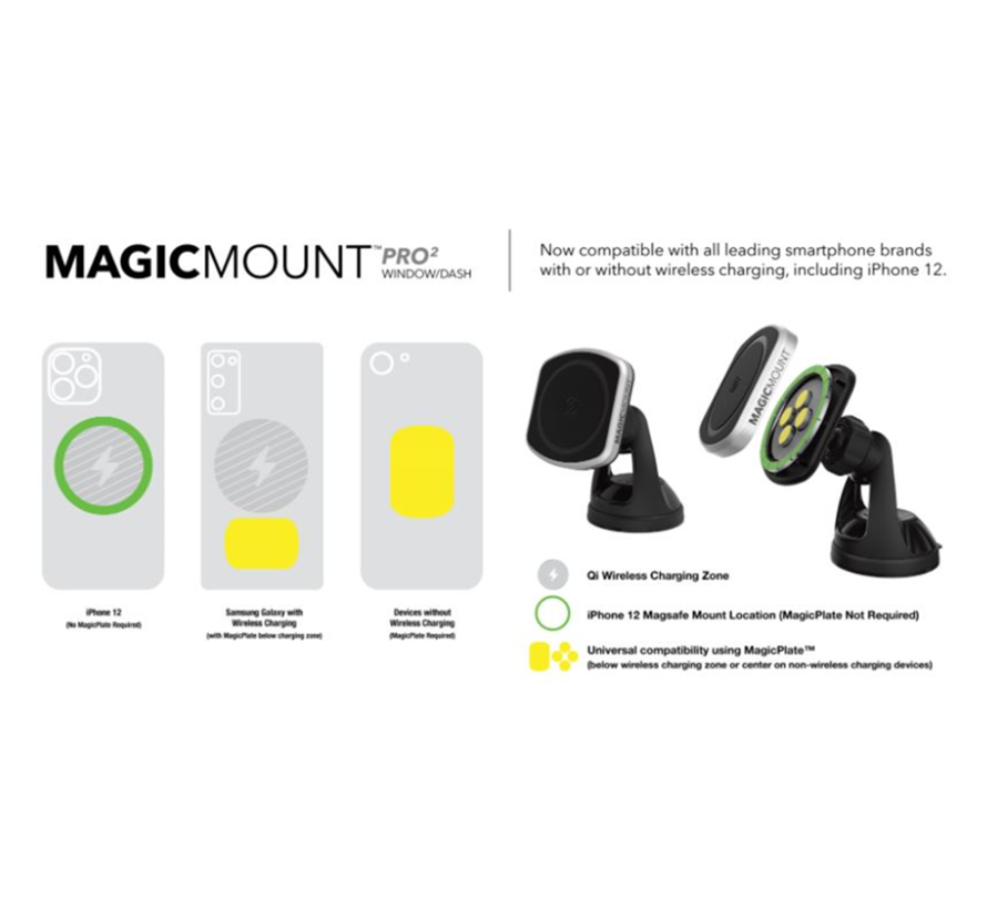 MagicMount™ Pro2  Mount- MagSafe® Compatible