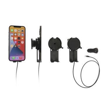 Brodit houder + Apple MagSafe 15W Charger-zwart/sig iPhone 12-16 216327