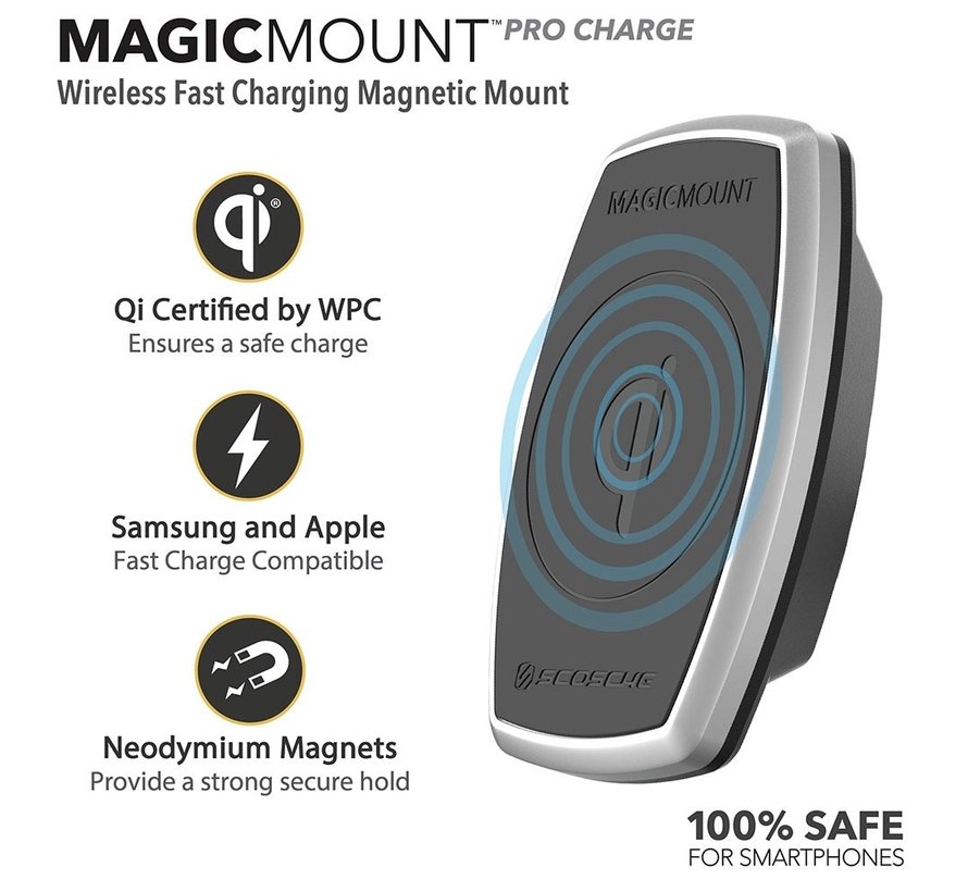 magicMOUNT PRO 10W Qi Charge - HOME/OFFICE