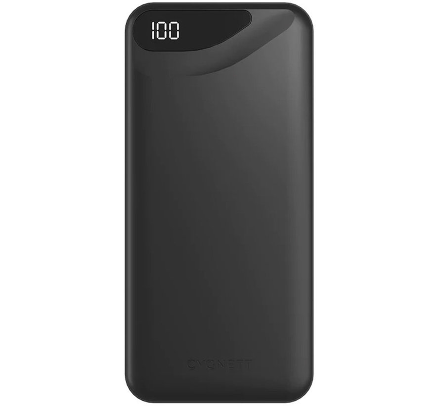 Boost 3 fast charging 20.000 mAh Power Bank Black