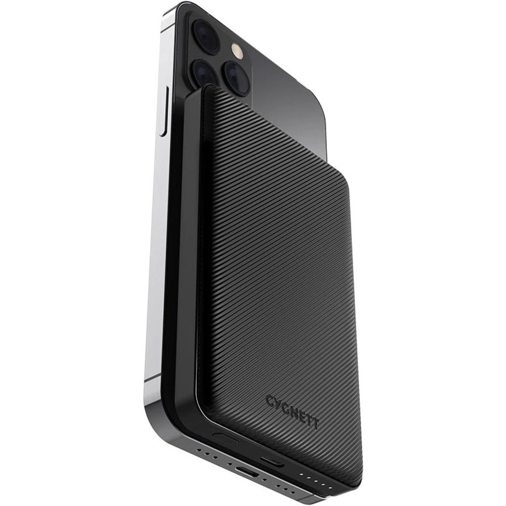 Mag5000 Wireless Power Bank Black Emounting.nl