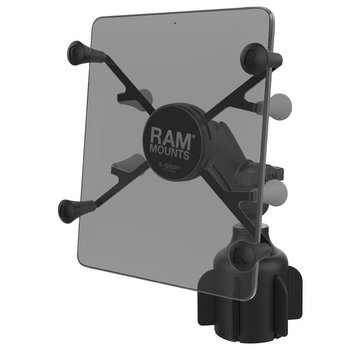 RAM Mount Stubby™ Cup Holder base met X-Grip kleine tablets RAP-B-299-4-UN8U