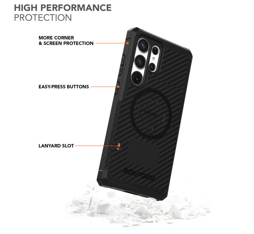 Galaxy S23 Ultra Magnetic Rugged Case