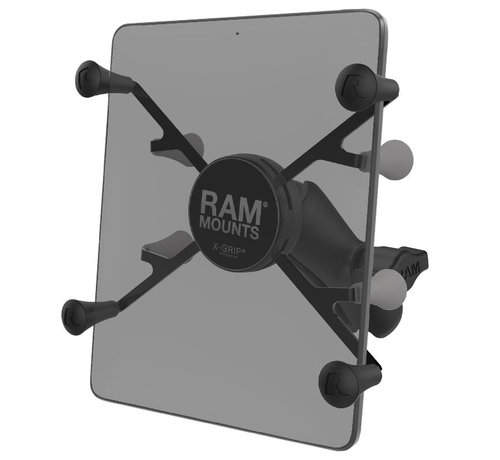 RAM Mount X-Grip 7/8 inch tablethouder met klemarm