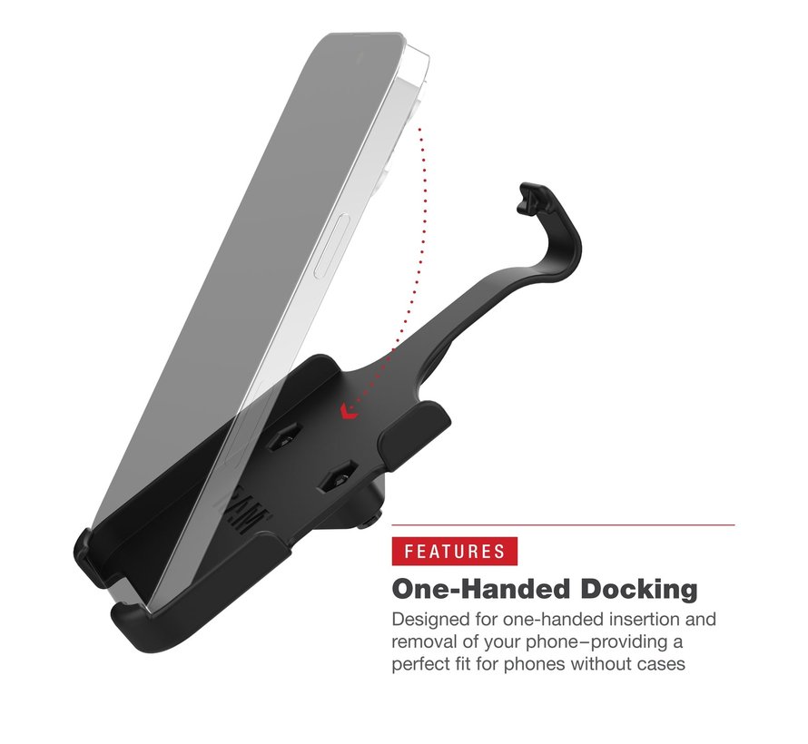 Houder iPhone 14 Plus/Pro Max, 15 Plus & 16 Plus