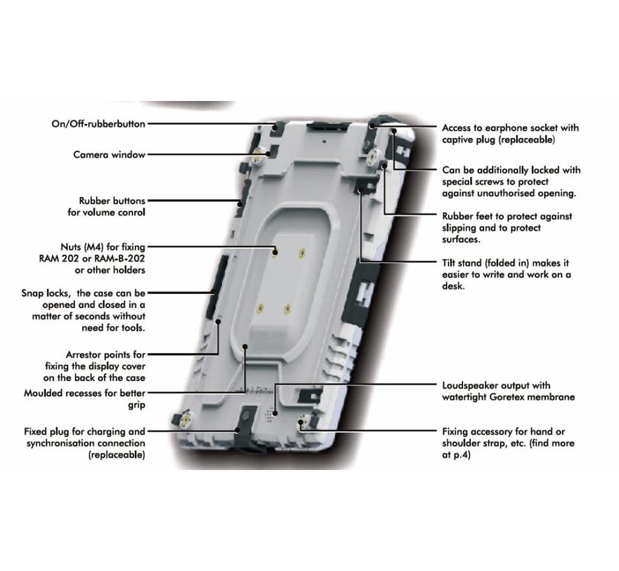 aiShell 10.9 heavy-duty case iPad 10th-11th Gen - Kleurkeuze