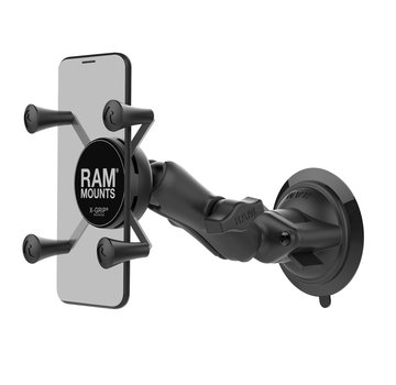 RAM Mount X-Grip zuignapset Aluminium klemhouder