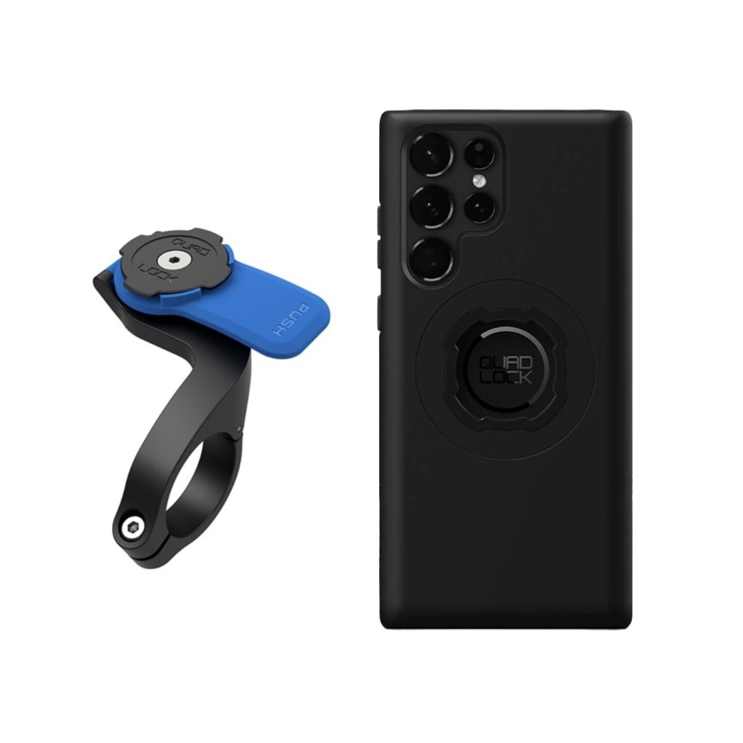 Quad Lock Fiets Out Front Mount en Samsung case Bundel