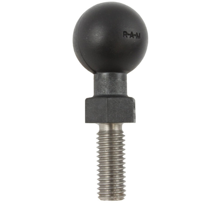B-kogel (25 mm) Tough Ball met schroefdraad  M10-1,5 x 25 mm