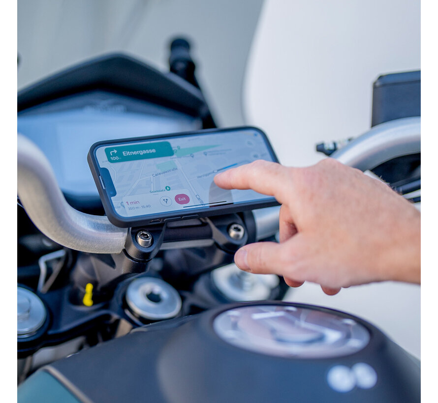 SP CONNECT Moto Bundle SPC+ Per IPhone 14 Pro – Supporto Manubrio Con Custodia MagSafe