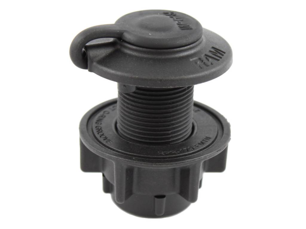 RAM Mount ROD™ Round Flush Base for Spline Posts