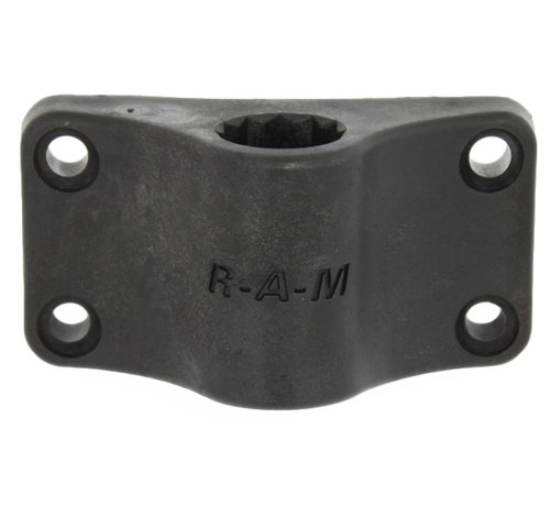 RAM Mount ROD™ Bulkhead Vertical Base for Spline Posts