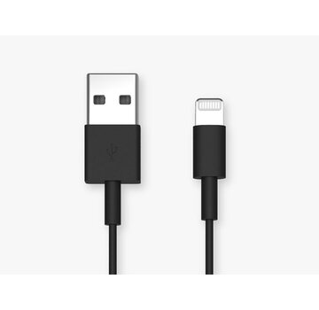 Quad Lock Korte 20 cm laadkabel, Keuze USB-A-Lightning of USB-A-USB-C