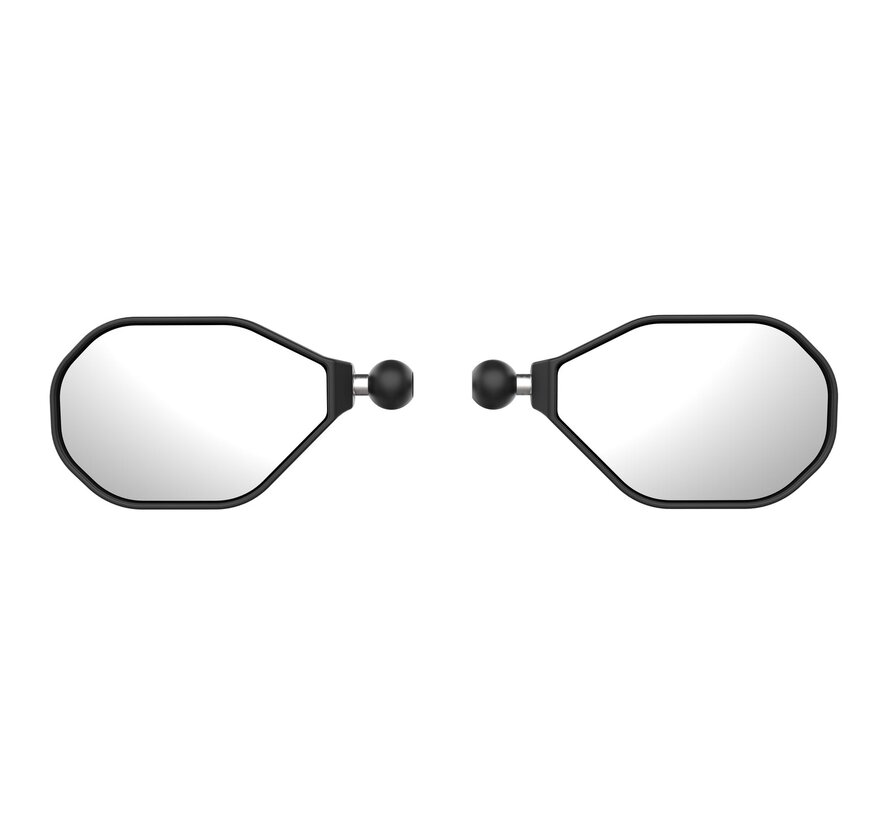 Tough-Mirror™ linker- en rechterspiegels met bal