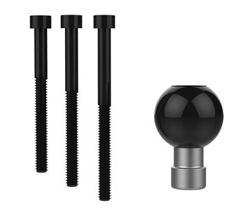 RAM Mount Kogelbasis M8 voor Motor - B-maat (25 mm)