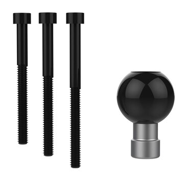 RAM Mount Kogelbasis M8 voor Motor - B-maat (25 mm)