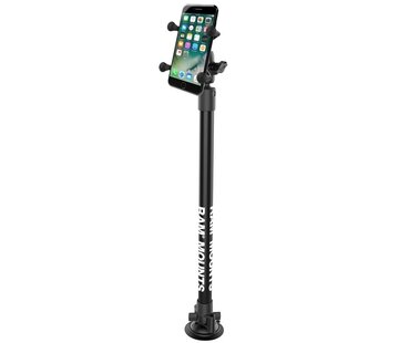 RAM Mount X-Grip® Telefoonhouder met RAM® Twist-Lock™ Zuigbasis & 45 cm Pole