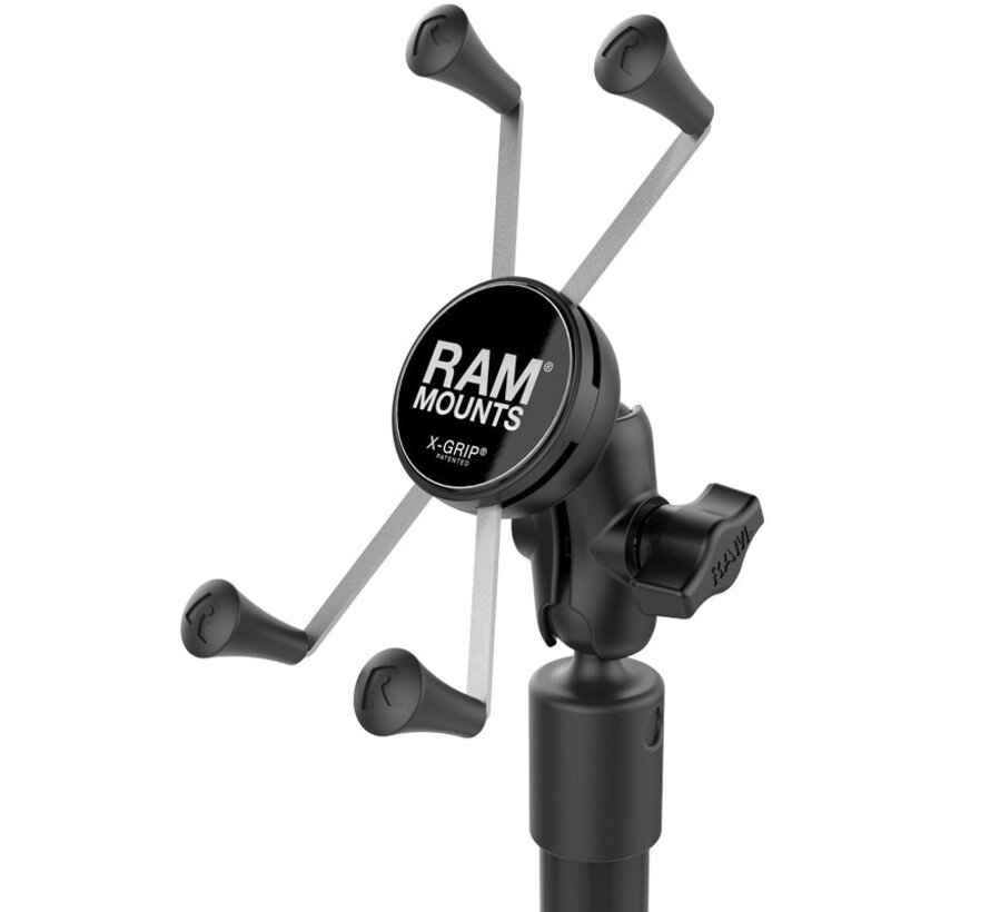 X-Grip® Grote Telefoonhouder met RAM® Twist-Lock™ Base & 18" Pole