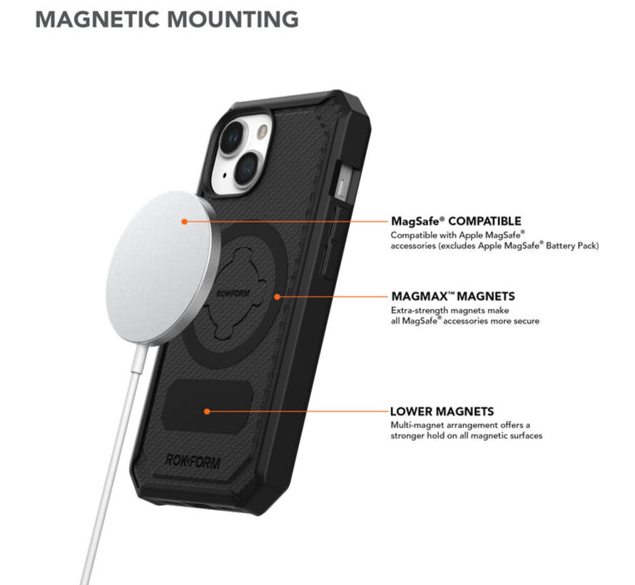 Rugged Wireless Case iPhone 15 Plus