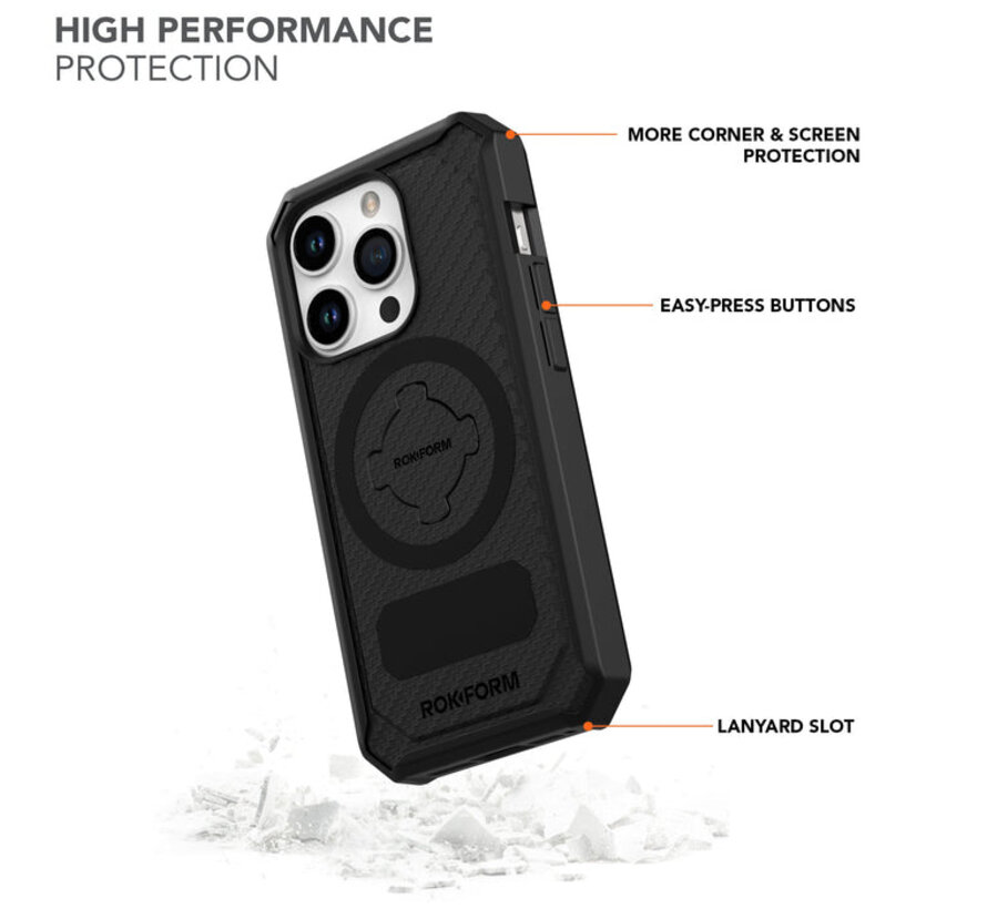 Rugged Wireless Case iPhone 15 Pro