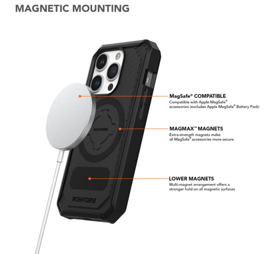 Rugged Wireless Case iPhone 15 Pro