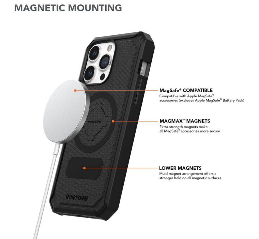 Rugged Wireless Case iPhone 15 Pro Max