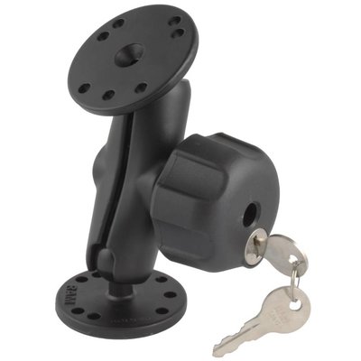 RAM Mount Klemhouder met slot en 2x B-Kogel RAM-B-101LU