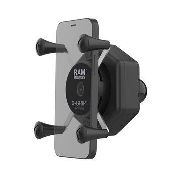 RAM Mount X-Grip® Telefoonhouder met Kogel & Vibe-Safe™ Adapter  Keuze montage