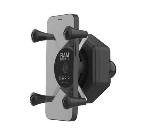 RAM Mount X-Grip® Telefoonhouder met Kogel & Vibe-Safe™ Adapter