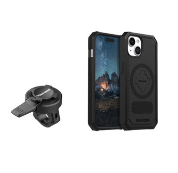 Rokform Scooter spiegelstang bevestiging met iPhone case  Bundel