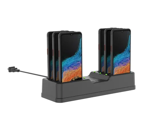 RAM Mount 6-Port Charging Dock forSamsung XCover6 Pro Without Case